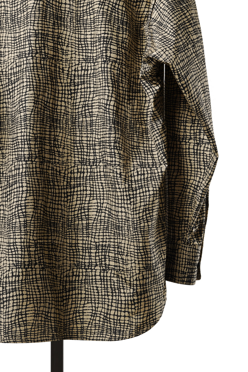 画像をギャラリービューアに読み込む, Y's for men × MASSES NATIVE BLOUSE SHIRT (BEIGE)