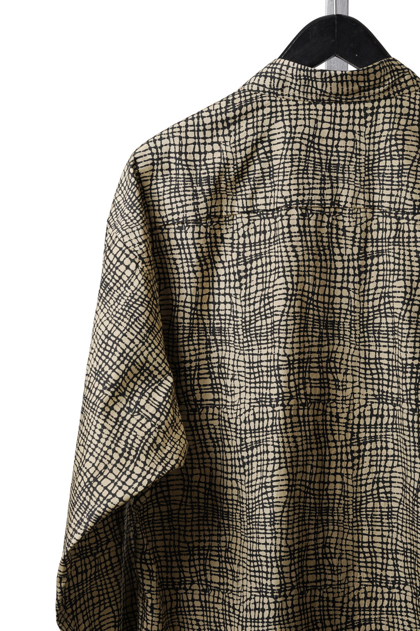 画像をギャラリービューアに読み込む, Y's for men × MASSES NATIVE BLOUSE SHIRT (BEIGE)