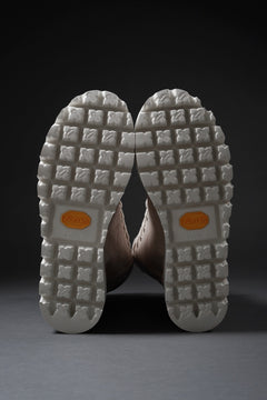 Load image into Gallery viewer, A.F ARTEFACT × Portaille THICK SNEAKER BOOTS / CALF LEATHER (ASH PINK x WHITE)