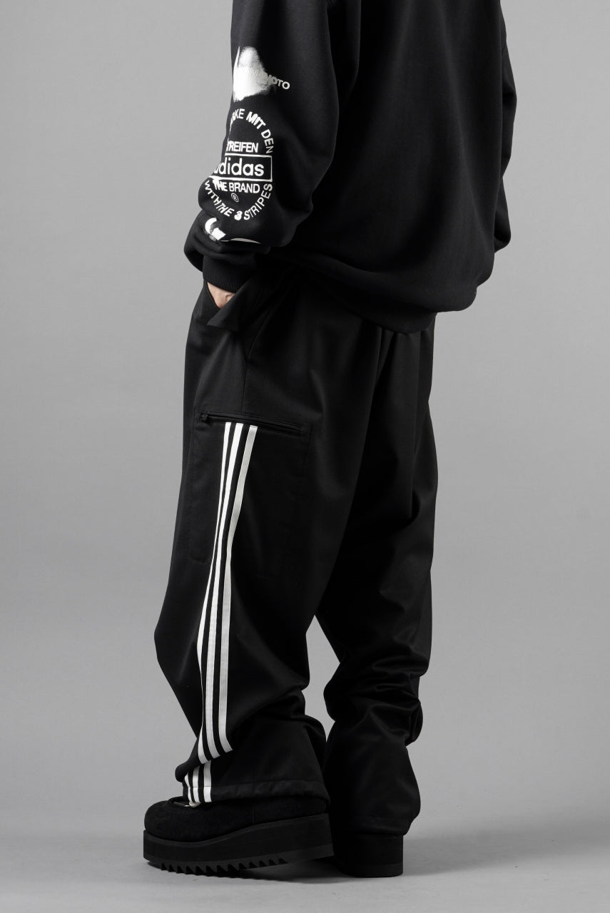 Y-3 Yohji Yamamoto REFINED WOOL STRAIGHT PANTS (BLACK)