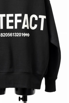 A.F ARTEFACT BACK LOGO SWEAT HOODIE (BLACK)の商品ページ | エーエフ