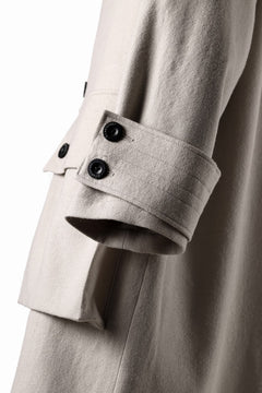 Load image into Gallery viewer, A.F ARTEFACT DOUBLE BREASTED CLASSIC COAT (BEIGE)*