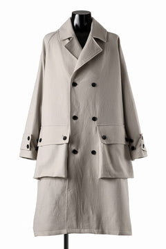 Load image into Gallery viewer, A.F ARTEFACT DOUBLE BREASTED CLASSIC COAT (BEIGE)*