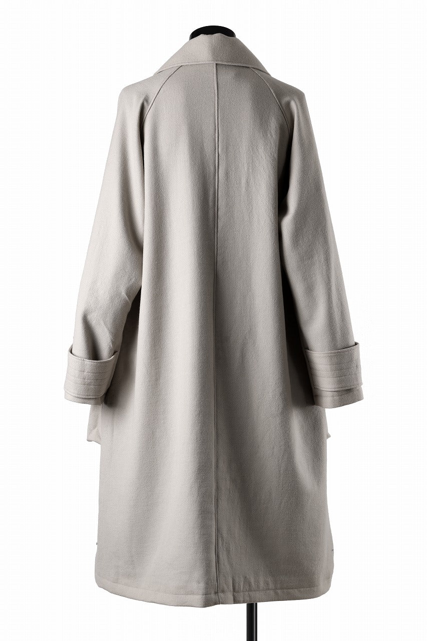 Load image into Gallery viewer, A.F ARTEFACT DOUBLE BREASTED CLASSIC COAT (BEIGE)*