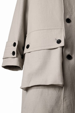 画像をギャラリービューアに読み込む, A.F ARTEFACT DOUBLE BREASTED CLASSIC COAT (BEIGE)