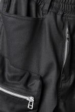 画像をギャラリービューアに読み込む, A.F ARTEFACT MONSTER TUCK VOLUME BAGGY PANTS / LUXE-TWILL (BLACK)