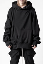 画像をギャラリービューアに読み込む, A.F ARTEFACT BOMBER HEAT TUCK HOODIE (BLACK)