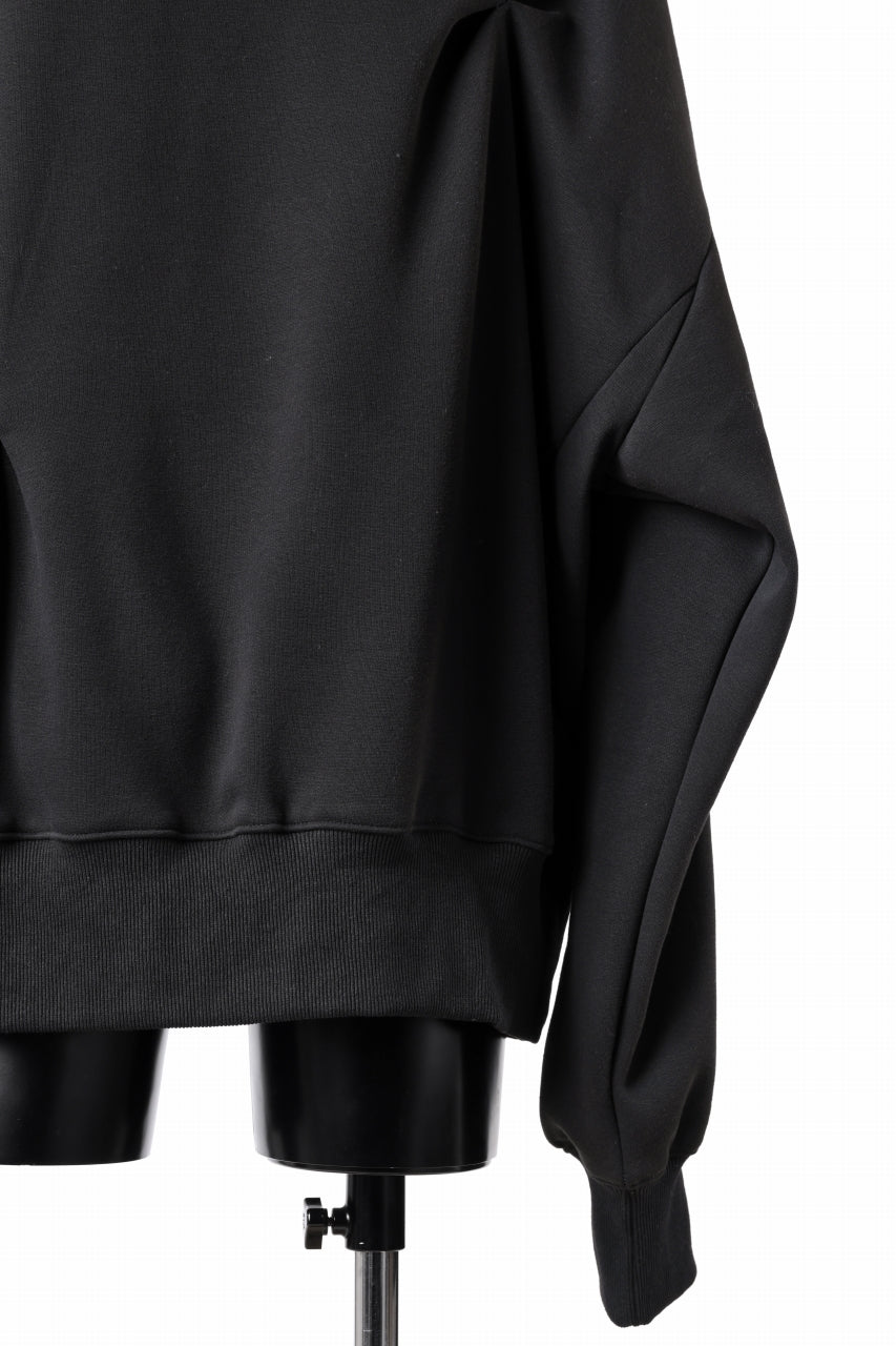 A.F ARTEFACT BOMBER HEAT TUCK HOODIE (BLACK)