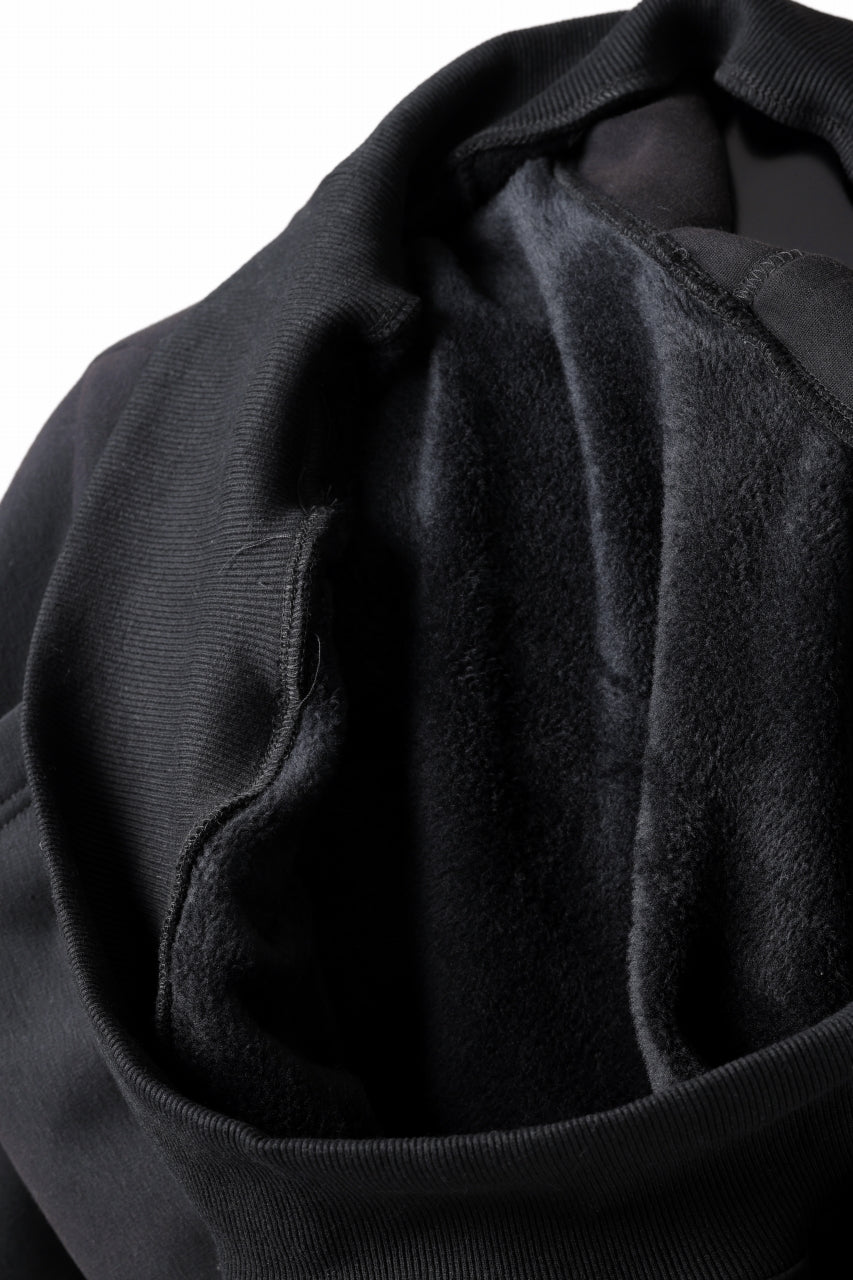 A.F ARTEFACT BOMBER HEAT TUCK HOODIE (BLACK)