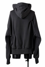 画像をギャラリービューアに読み込む, A.F ARTEFACT BOMBER HEAT TUCK HOODIE (BLACK)