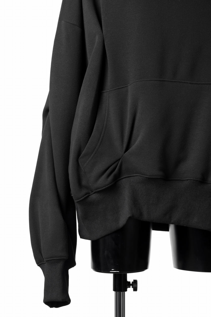 A.F ARTEFACT BOMBER HEAT TUCK HOODIE (BLACK)