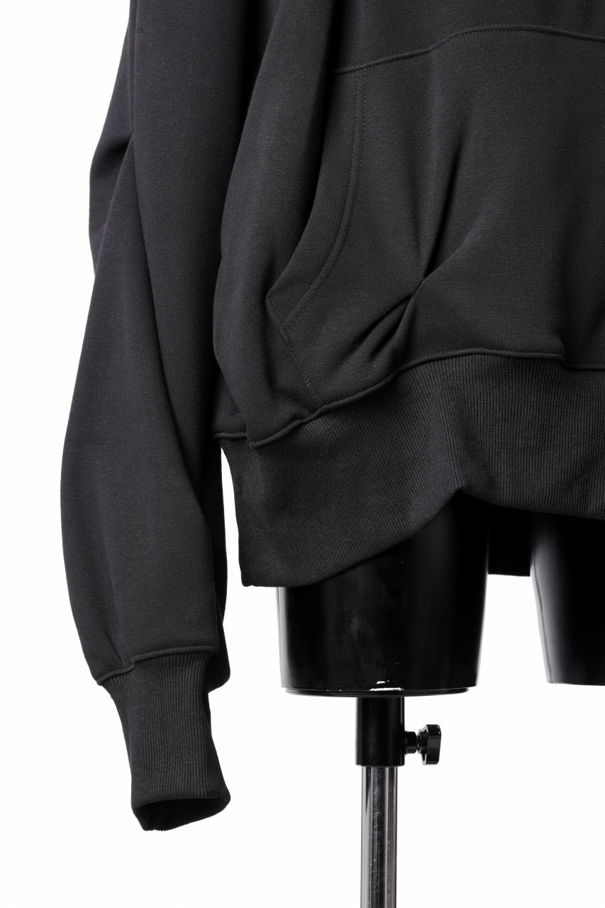 A.F ARTEFACT BOMBER HEAT TUCK HOODIE (BLACK)