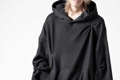 画像をギャラリービューアに読み込む, A.F ARTEFACT BOMBER HEAT TUCK HOODIE (MIX BLACK)