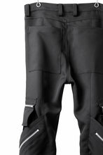 画像をギャラリービューアに読み込む, A.F ARTEFACT CARGO FLARE BAGGY PANTS / LUXE-TWILL (BLACK)