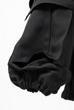 画像をギャラリービューアに読み込む, A.F ARTEFACT CARGO FLARE BAGGY PANTS / LUXE-TWILL (BLACK)