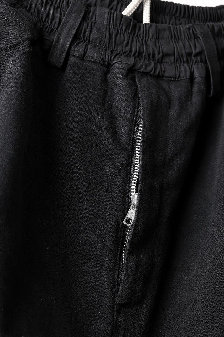 A.F ARTEFACT EXTREME WIDE BAGGY PANTS / DISTRESSED DENIM (BLACK)