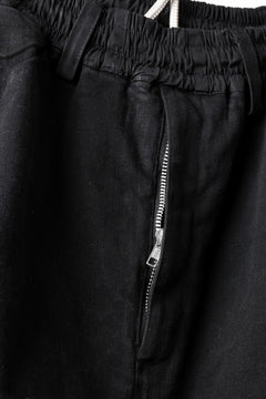 画像をギャラリービューアに読み込む, A.F ARTEFACT EXTREME WIDE BAGGY PANTS / DISTRESSED DENIM (BLACK)