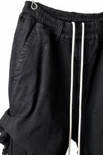 画像をギャラリービューアに読み込む, A.F ARTEFACT EXTREME WIDE BAGGY PANTS / DISTRESSED DENIM (BLACK)