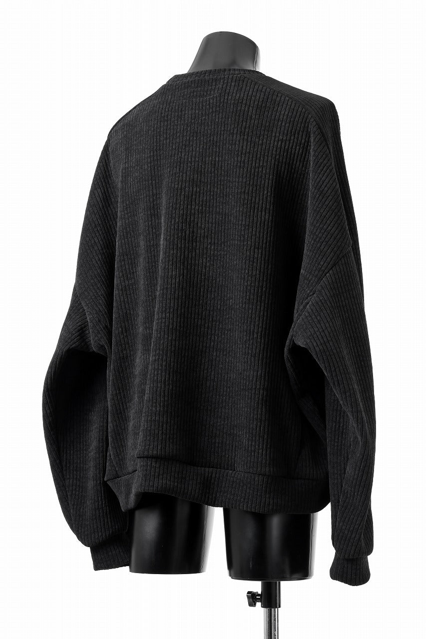 A.F ARTEFACT MODUROY KNIT TOPS (ALL BLACK)