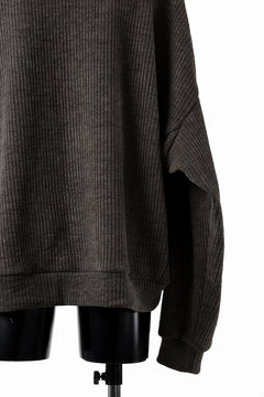 画像をギャラリービューアに読み込む, A.F ARTEFACT MODUROY KNIT TOPS (ALL KHAKI)