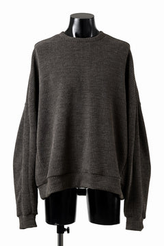 画像をギャラリービューアに読み込む, A.F ARTEFACT MODUROY KNIT TOPS (ALL KHAKI)