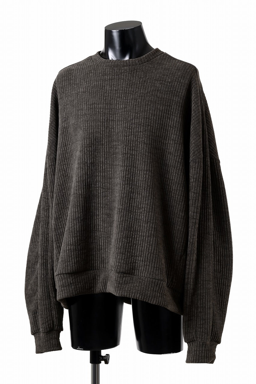 画像をギャラリービューアに読み込む, A.F ARTEFACT MODUROY KNIT TOPS (ALL KHAKI)