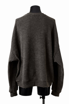 画像をギャラリービューアに読み込む, A.F ARTEFACT MODUROY KNIT TOPS (ALL KHAKI)