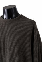 画像をギャラリービューアに読み込む, A.F ARTEFACT MODUROY KNIT TOPS (ALL KHAKI)