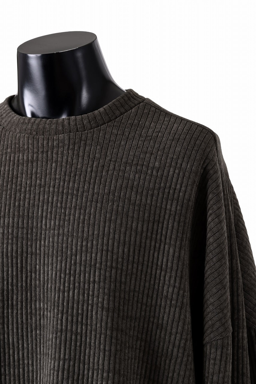 画像をギャラリービューアに読み込む, A.F ARTEFACT MODUROY KNIT TOPS (ALL KHAKI)