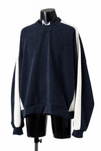 画像をギャラリービューアに読み込む, A.F ARTEFACT MODUROY KNIT TOPS (NAVY x IVORY)