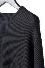 Load image into Gallery viewer, A.F ARTEFACT OVER SIZE TOP / HEAVY WAFFLE JERSEY (D.GREY)