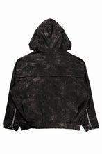 画像をギャラリービューアに読み込む, A.F ARTEFACT MILITARY HOODED BLOUSON / METAL STEAM CAMOUFLAGE (BLACK×BROWN)