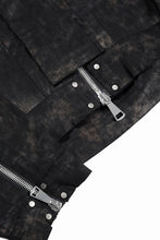 画像をギャラリービューアに読み込む, A.F ARTEFACT MILITARY HOODED BLOUSON / METAL STEAM CAMOUFLAGE (BLACK×BROWN)