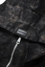 画像をギャラリービューアに読み込む, A.F ARTEFACT MILITARY HOODED BLOUSON / METAL STEAM CAMOUFLAGE (BLACK×BROWN)
