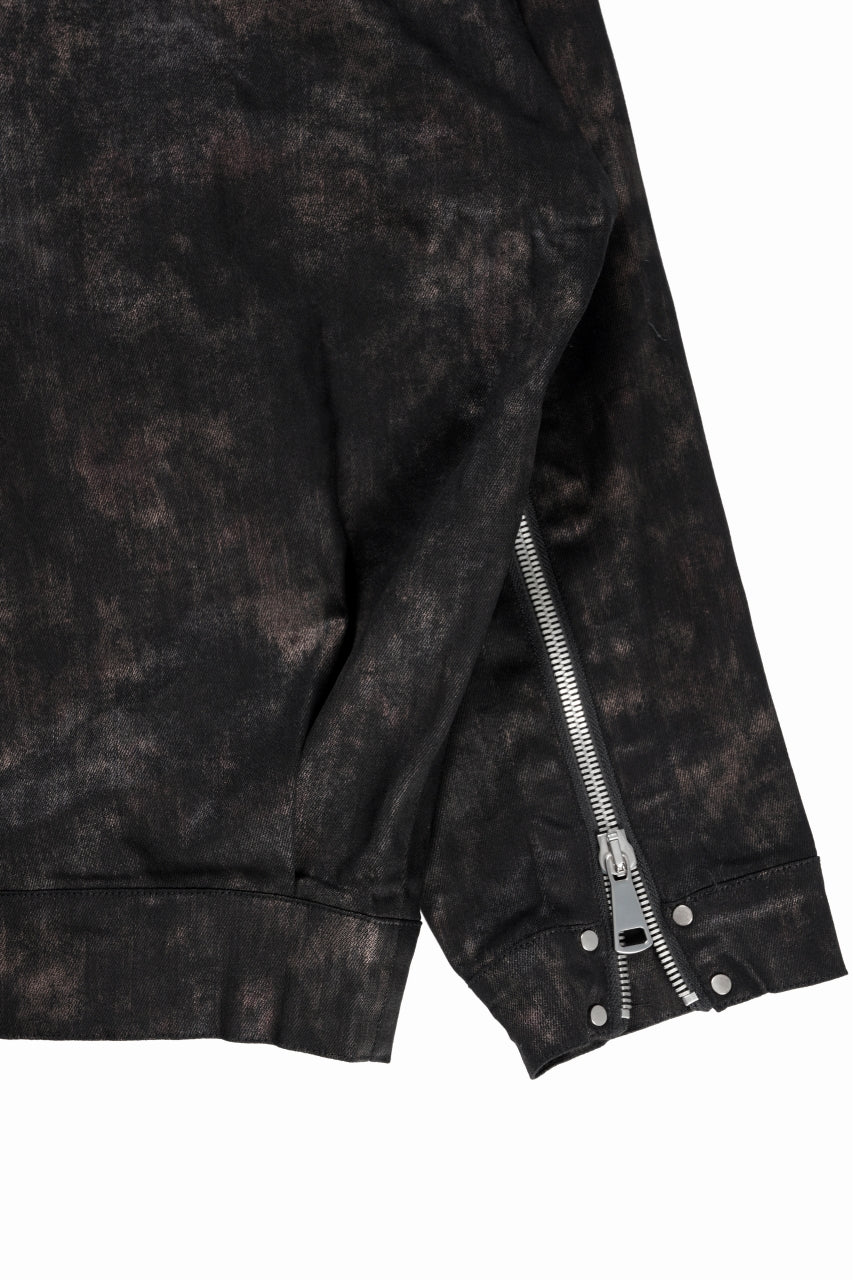 画像をギャラリービューアに読み込む, A.F ARTEFACT MILITARY HOODED BLOUSON / METAL STEAM CAMOUFLAGE (BLACK×BROWN)