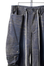 画像をギャラリービューアに読み込む, A.F ARTEFACT CURVED WIDE CARGO PANTS / ENZYME WASHED DENIM (BEIGE)