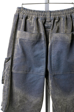 画像をギャラリービューアに読み込む, A.F ARTEFACT MULTI CARGO POCKET PANTS / ENZYME WASHED DENIM (BEIGE)