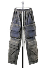 画像をギャラリービューアに読み込む, A.F ARTEFACT MULTI CARGO POCKET PANTS / ENZYME WASHED DENIM (BEIGE)