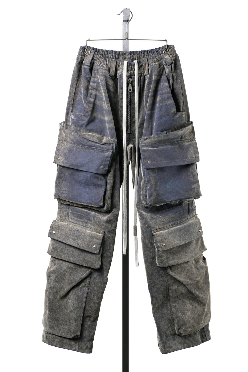 画像をギャラリービューアに読み込む, A.F ARTEFACT MULTI CARGO POCKET PANTS / ENZYME WASHED DENIM (BEIGE)
