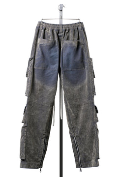 画像をギャラリービューアに読み込む, A.F ARTEFACT MULTI CARGO POCKET PANTS / ENZYME WASHED DENIM (BEIGE)