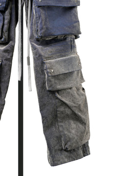 画像をギャラリービューアに読み込む, A.F ARTEFACT MULTI CARGO POCKET PANTS / ENZYME WASHED DENIM (BEIGE)