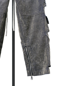 画像をギャラリービューアに読み込む, A.F ARTEFACT MULTI CARGO POCKET PANTS / ENZYME WASHED DENIM (BEIGE)