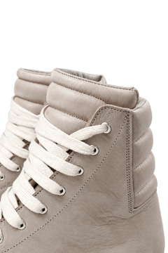 画像をギャラリービューアに読み込む, A.F ARTEFACT x Portaille PLATFORM SNEAKER BOOTS / CALF LEATHER (ASH PINK x WHITE)