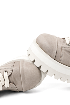 画像をギャラリービューアに読み込む, A.F ARTEFACT x Portaille PLATFORM SNEAKER BOOTS / CALF LEATHER (ASH PINK x WHITE)