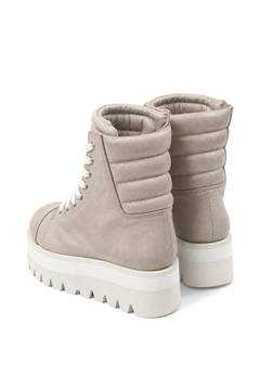 画像をギャラリービューアに読み込む, A.F ARTEFACT x Portaille PLATFORM SNEAKER BOOTS / CALF LEATHER (ASH PINK x WHITE)