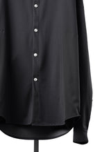 画像をギャラリービューアに読み込む, A.F ARTEFACT COCOON SHIRTS / TECH SMOOTH BONDING LW FLEECE (BLACK)