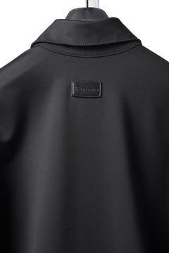 画像をギャラリービューアに読み込む, A.F ARTEFACT COCOON SHIRTS / TECH SMOOTH BONDING LW FLEECE (BLACK)