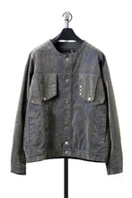 画像をギャラリービューアに読み込む, A.F ARTEFACT SHORT COLLAR BLOUSON / ENZYME WASHED DENIM (BEIGE)