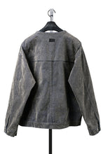 画像をギャラリービューアに読み込む, A.F ARTEFACT SHORT COLLAR BLOUSON / ENZYME WASHED DENIM (BEIGE)