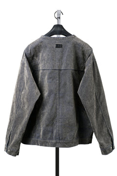 画像をギャラリービューアに読み込む, A.F ARTEFACT SHORT COLLAR BLOUSON / ENZYME WASHED DENIM (BEIGE)
